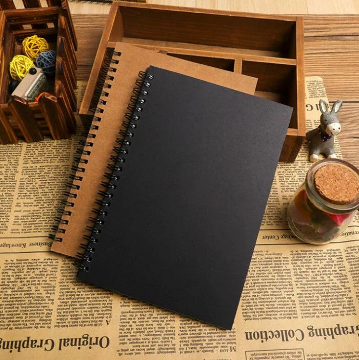 Siyah Kağıt Eskiz Defteri